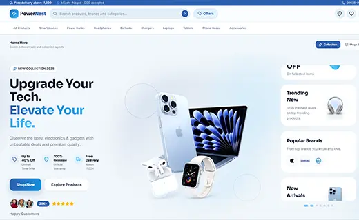 PowerNest · Business Website · powernest-nu.vercel.app